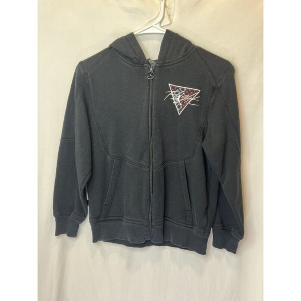 Jordan Air Jumpman Lightweight Black Jacket Youth Boys Size M 10-12 Years Hoodie
